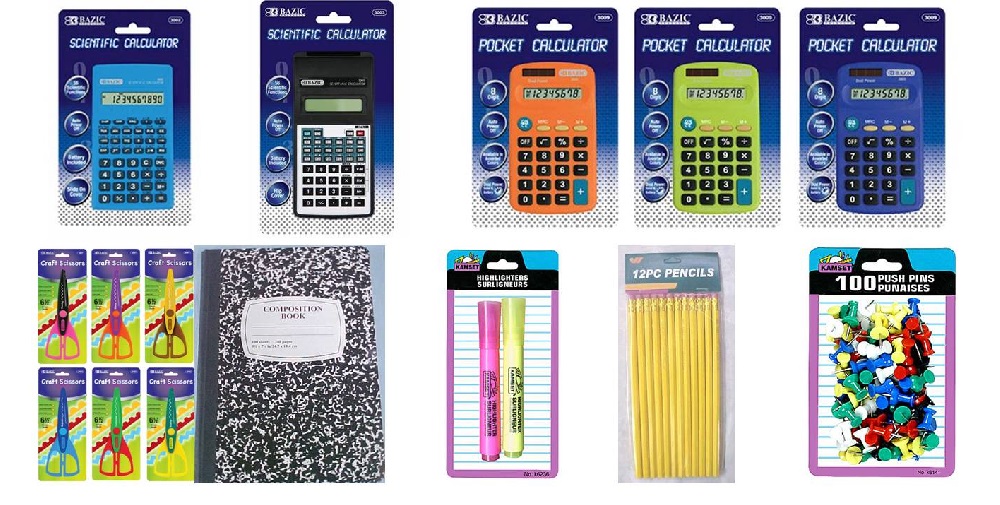 Wholesale back to school items
