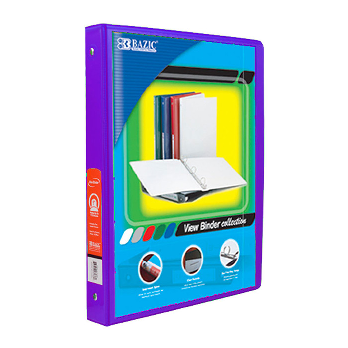 half inch view binders mazer wholesale