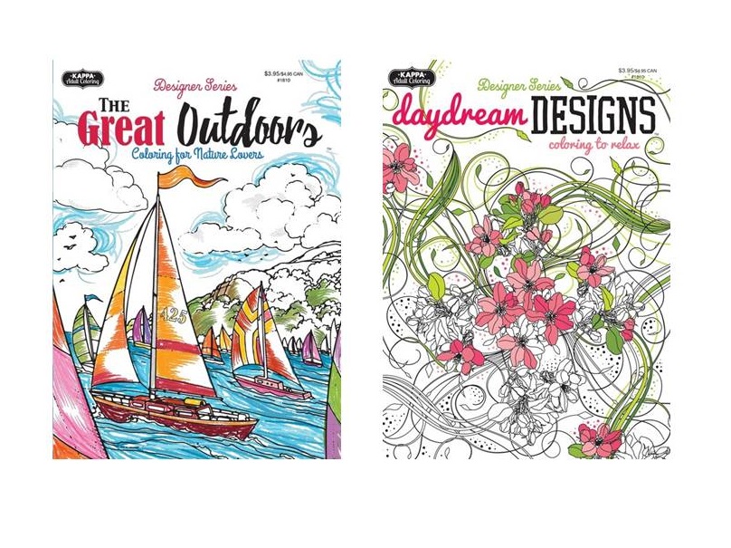 Adult Coloring Books-Wholesale Assortment #11 -