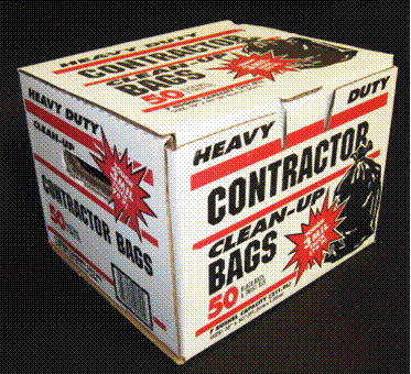 Contractors trash bags-50 pack-USA