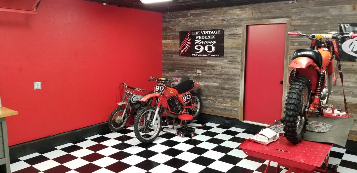 Thom Garage Motorcycles Mazer Whole Inc Black And White Garage Floor Tile